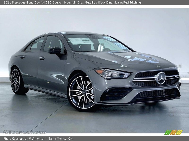 Front 3/4 View of 2021 CLA AMG 35 Coupe