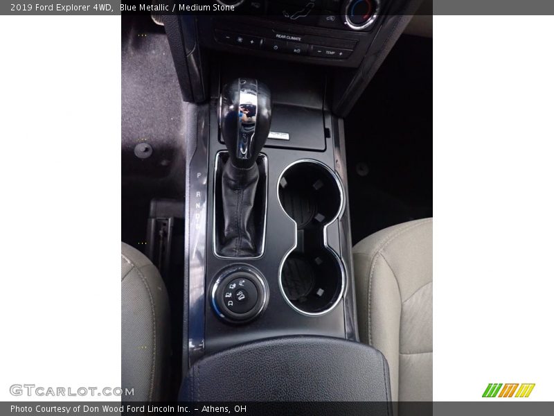 Blue Metallic / Medium Stone 2019 Ford Explorer 4WD