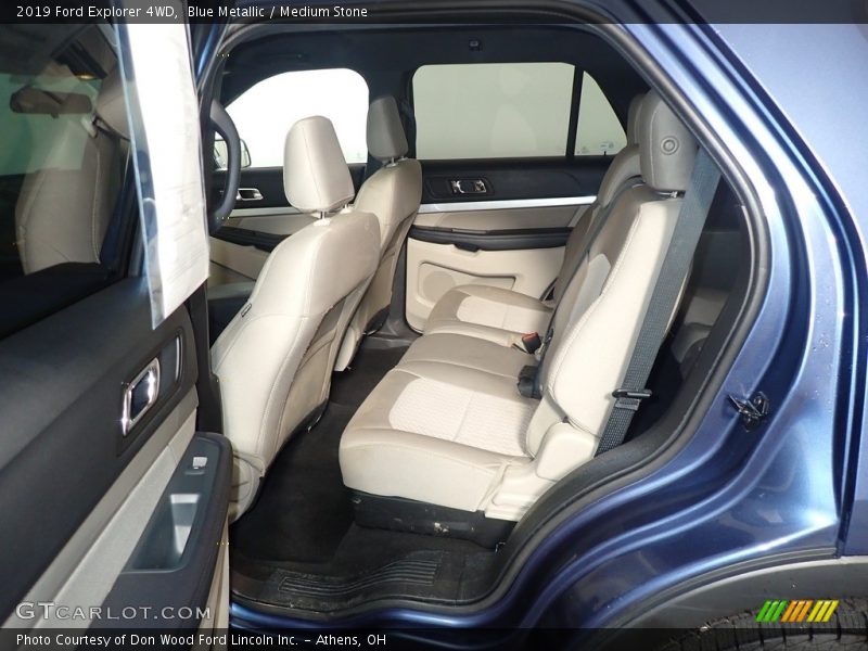 Blue Metallic / Medium Stone 2019 Ford Explorer 4WD