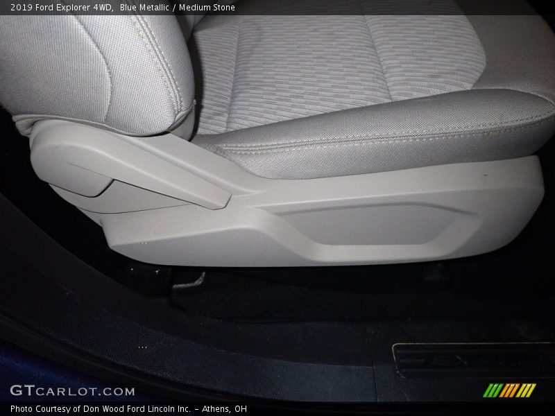 Blue Metallic / Medium Stone 2019 Ford Explorer 4WD