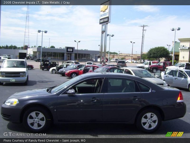 Slate Metallic / Gray 2008 Chevrolet Impala LT