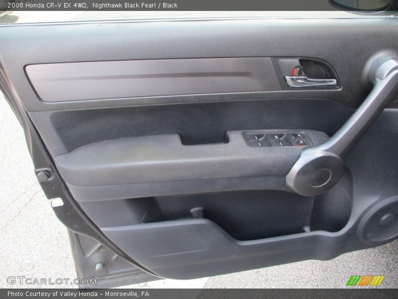 Nighthawk Black Pearl / Black 2008 Honda CR-V EX 4WD