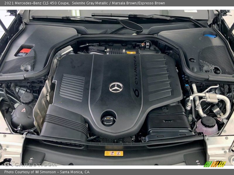  2021 CLS 450 Coupe Engine - 3.0 Liter Turbocharged DOHC 24-Valve VVT Inline 6 Cylinder w/EQ Boost