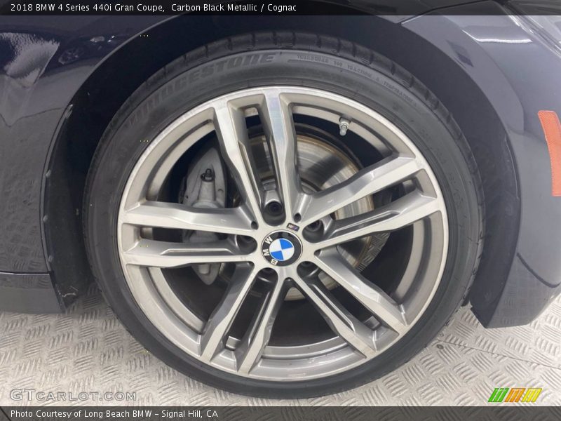 Carbon Black Metallic / Cognac 2018 BMW 4 Series 440i Gran Coupe