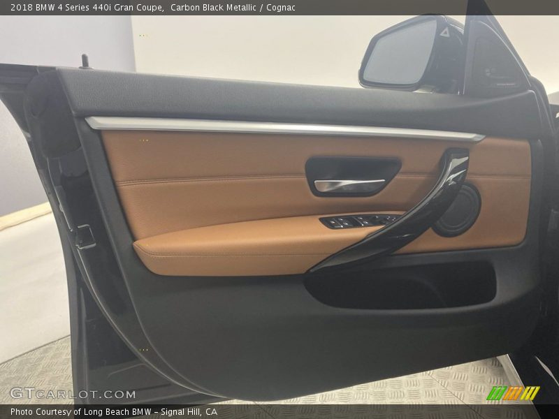 Carbon Black Metallic / Cognac 2018 BMW 4 Series 440i Gran Coupe