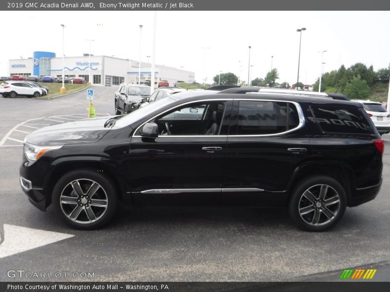Ebony Twilight Metallic / Jet Black 2019 GMC Acadia Denali AWD