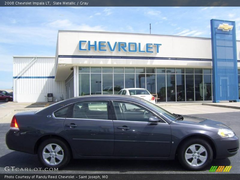 Slate Metallic / Gray 2008 Chevrolet Impala LT
