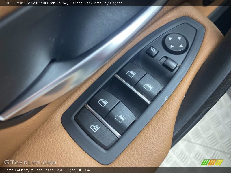 Carbon Black Metallic / Cognac 2018 BMW 4 Series 440i Gran Coupe