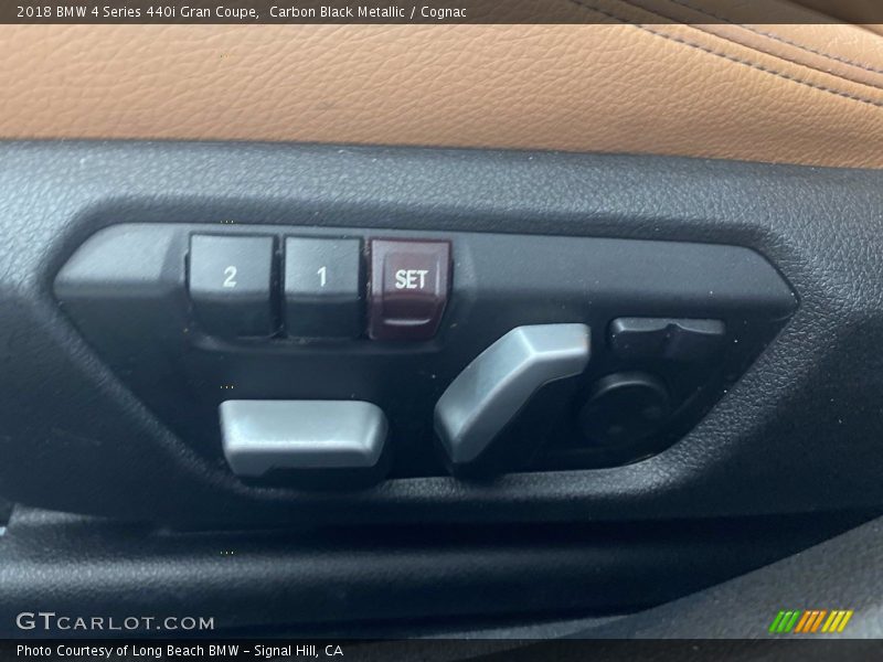 Carbon Black Metallic / Cognac 2018 BMW 4 Series 440i Gran Coupe