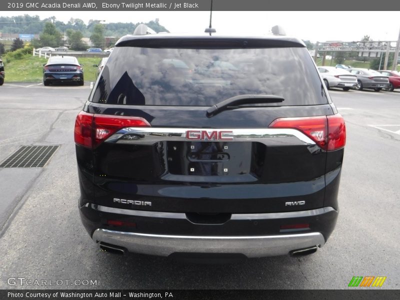 Ebony Twilight Metallic / Jet Black 2019 GMC Acadia Denali AWD
