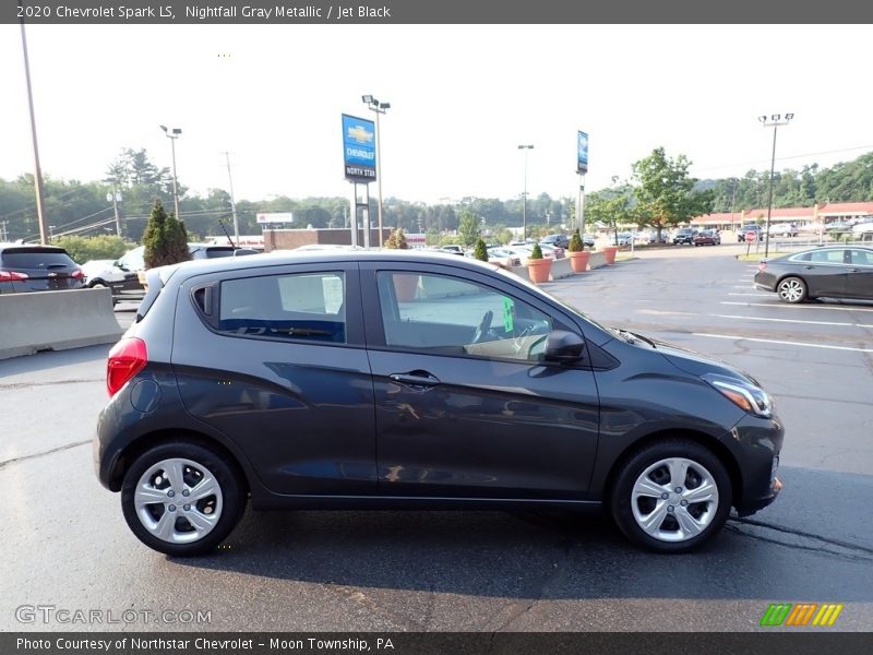 Nightfall Gray Metallic / Jet Black 2020 Chevrolet Spark LS