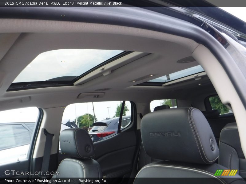 Ebony Twilight Metallic / Jet Black 2019 GMC Acadia Denali AWD