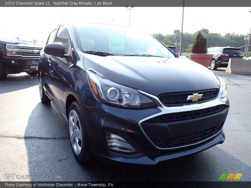 Nightfall Gray Metallic / Jet Black 2020 Chevrolet Spark LS
