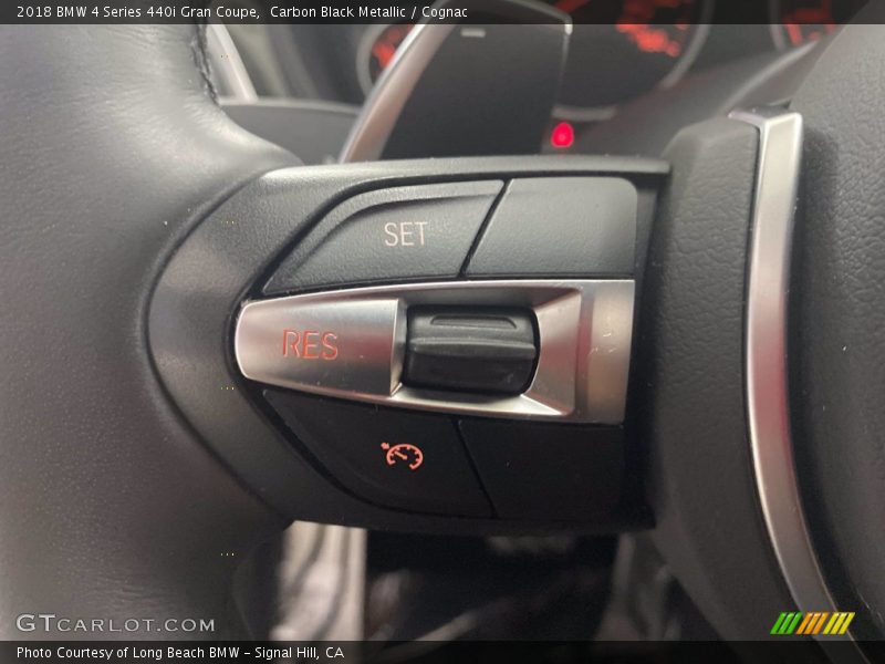 Carbon Black Metallic / Cognac 2018 BMW 4 Series 440i Gran Coupe