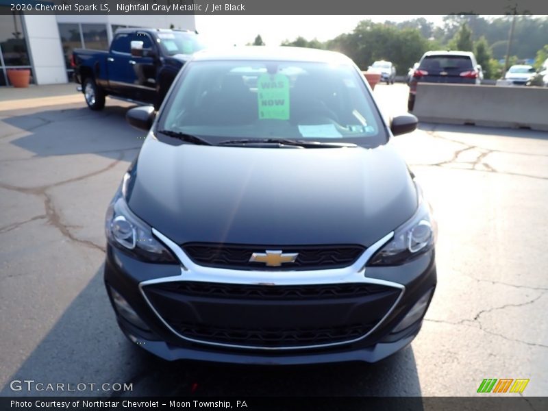 Nightfall Gray Metallic / Jet Black 2020 Chevrolet Spark LS