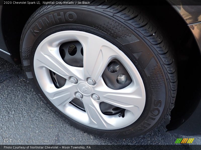 Nightfall Gray Metallic / Jet Black 2020 Chevrolet Spark LS