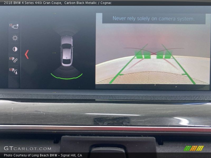 Carbon Black Metallic / Cognac 2018 BMW 4 Series 440i Gran Coupe