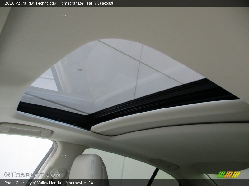 Sunroof of 2016 RLX Technology
