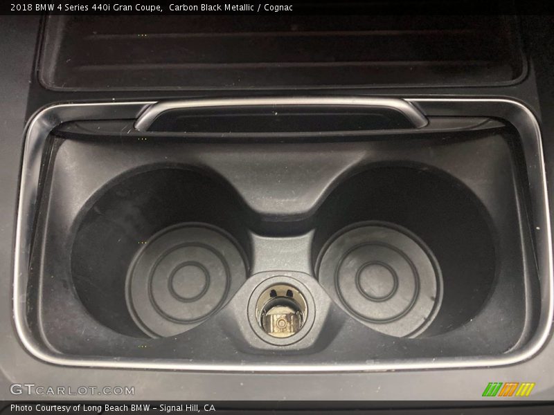 Carbon Black Metallic / Cognac 2018 BMW 4 Series 440i Gran Coupe