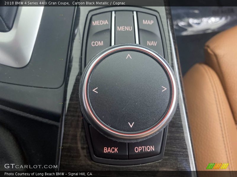 Carbon Black Metallic / Cognac 2018 BMW 4 Series 440i Gran Coupe