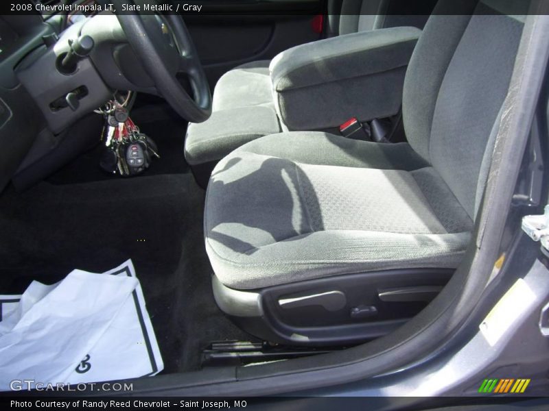 Slate Metallic / Gray 2008 Chevrolet Impala LT