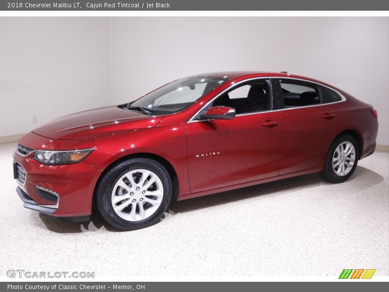 Cajun Red Tintcoat / Jet Black 2018 Chevrolet Malibu LT