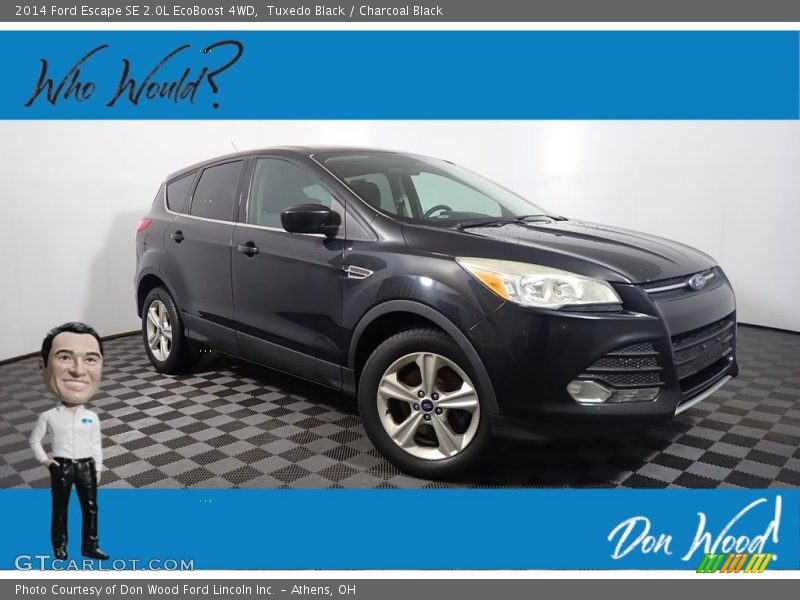 Tuxedo Black / Charcoal Black 2014 Ford Escape SE 2.0L EcoBoost 4WD