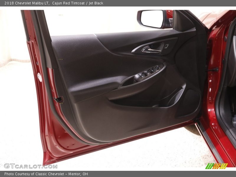 Cajun Red Tintcoat / Jet Black 2018 Chevrolet Malibu LT