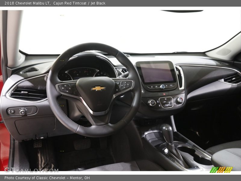 Cajun Red Tintcoat / Jet Black 2018 Chevrolet Malibu LT