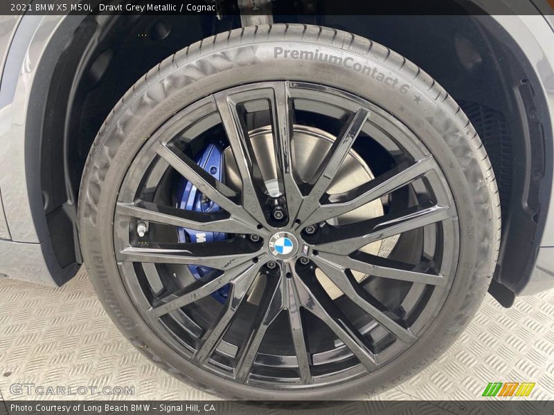 Dravit Grey Metallic / Cognac 2021 BMW X5 M50i