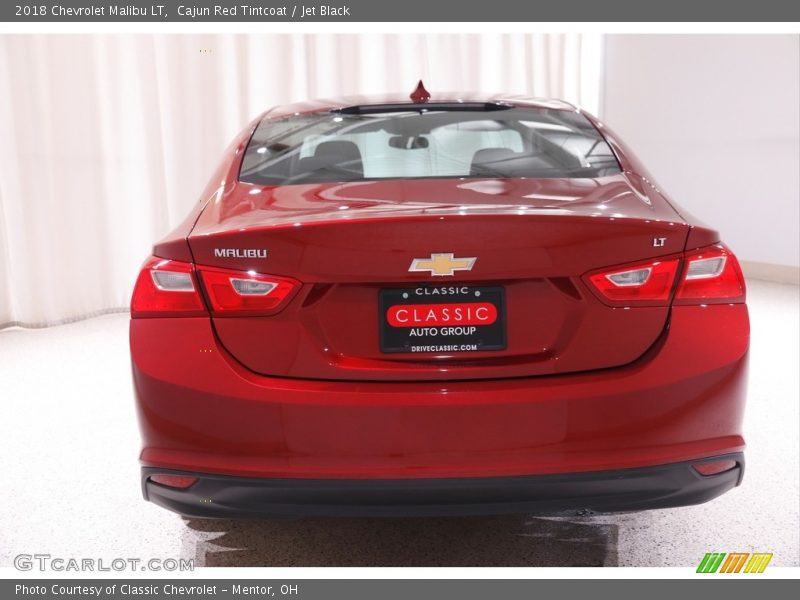 Cajun Red Tintcoat / Jet Black 2018 Chevrolet Malibu LT