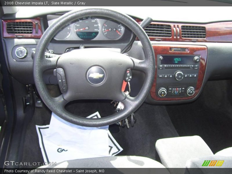Slate Metallic / Gray 2008 Chevrolet Impala LT