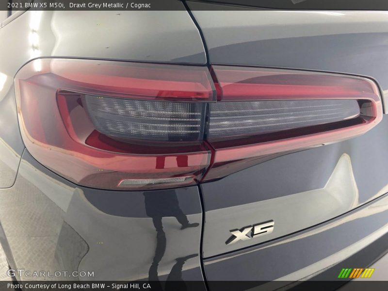 Dravit Grey Metallic / Cognac 2021 BMW X5 M50i