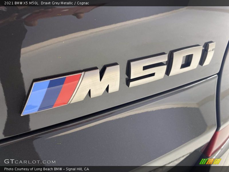 Dravit Grey Metallic / Cognac 2021 BMW X5 M50i