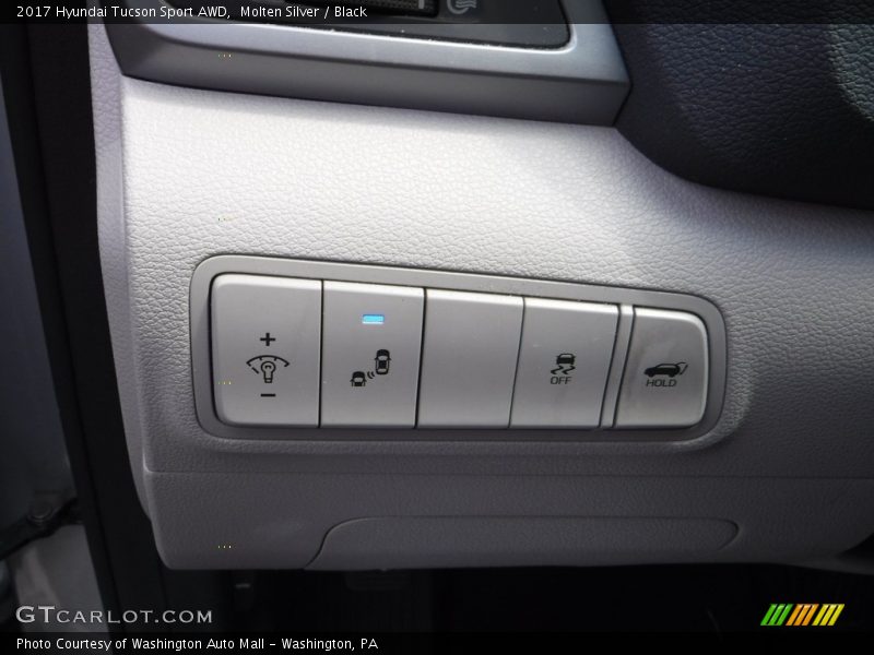 Molten Silver / Black 2017 Hyundai Tucson Sport AWD