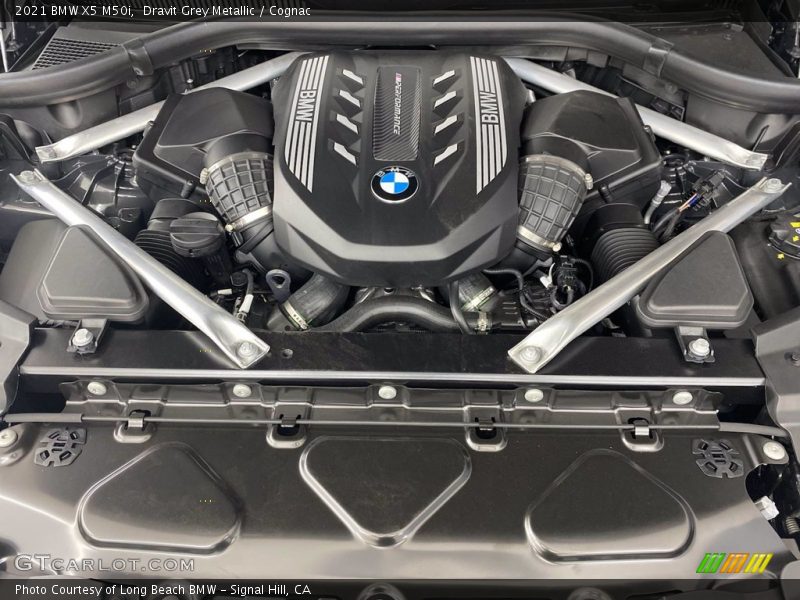 Dravit Grey Metallic / Cognac 2021 BMW X5 M50i