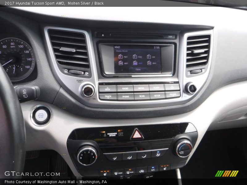 Molten Silver / Black 2017 Hyundai Tucson Sport AWD