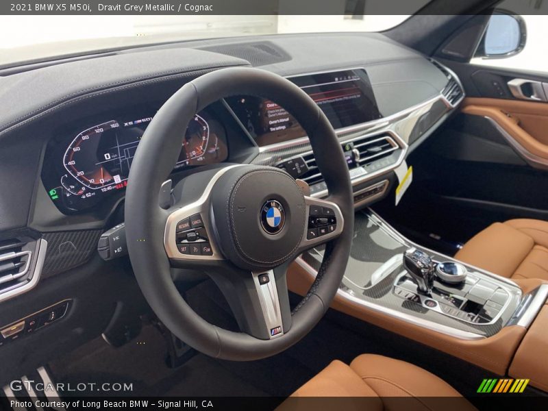 Dravit Grey Metallic / Cognac 2021 BMW X5 M50i