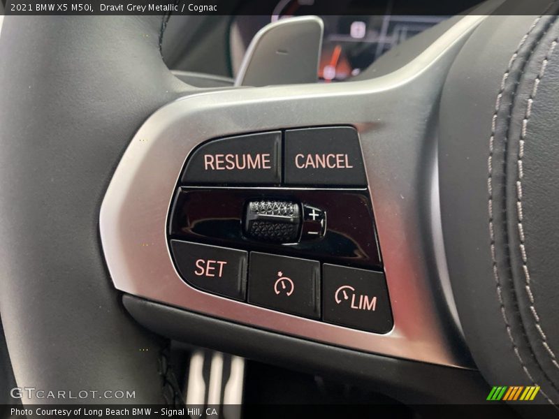 Dravit Grey Metallic / Cognac 2021 BMW X5 M50i