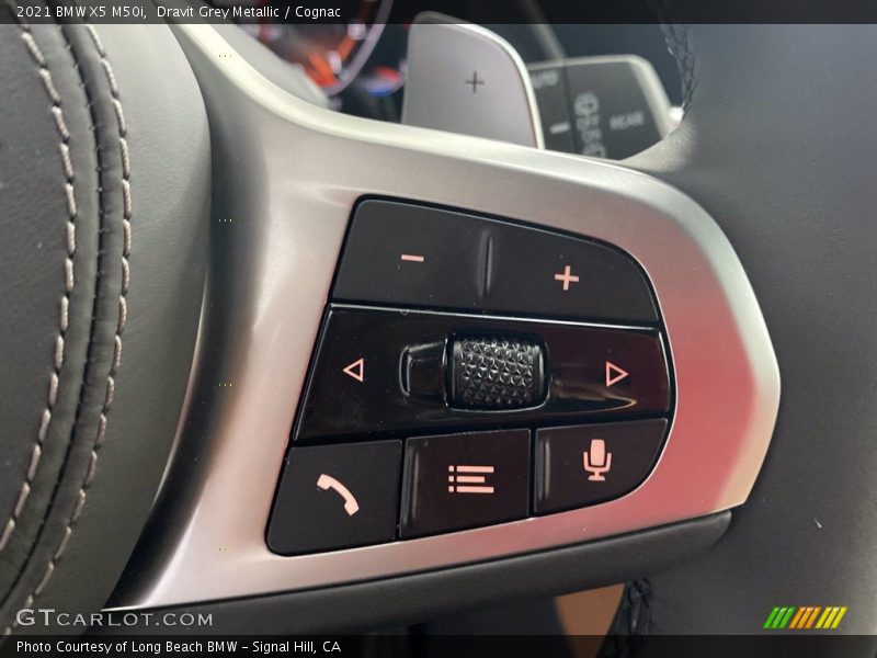 Dravit Grey Metallic / Cognac 2021 BMW X5 M50i