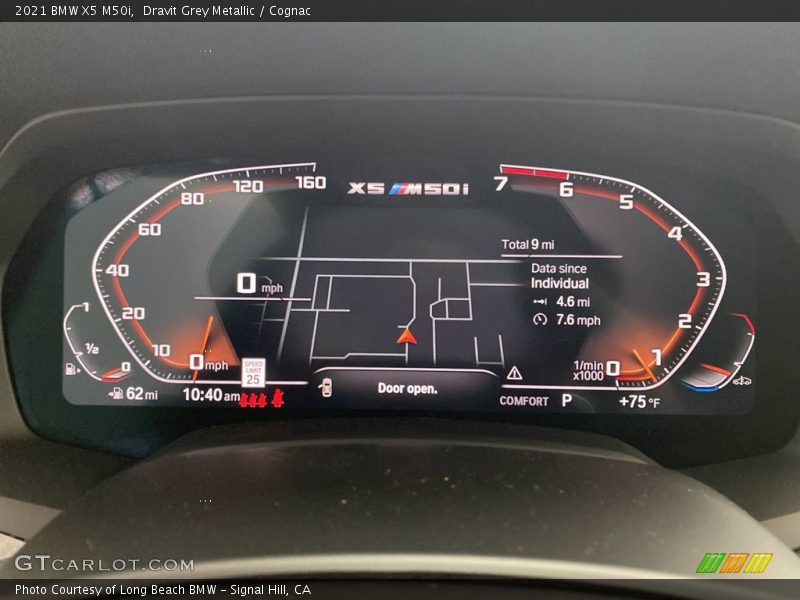 Dravit Grey Metallic / Cognac 2021 BMW X5 M50i