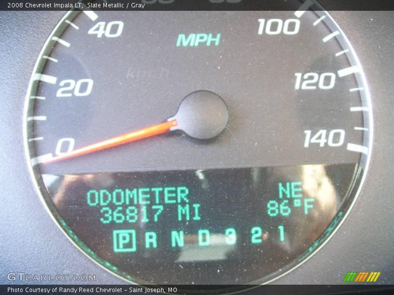Slate Metallic / Gray 2008 Chevrolet Impala LT