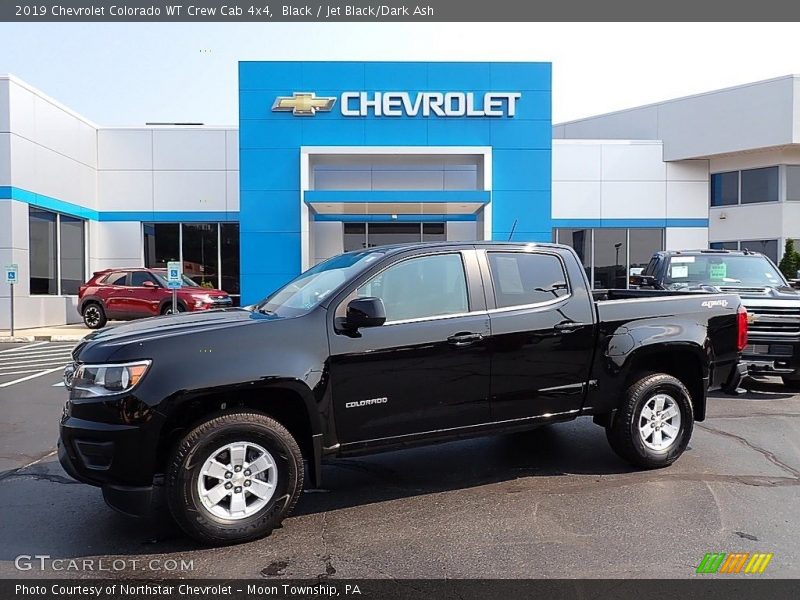 Black / Jet Black/Dark Ash 2019 Chevrolet Colorado WT Crew Cab 4x4