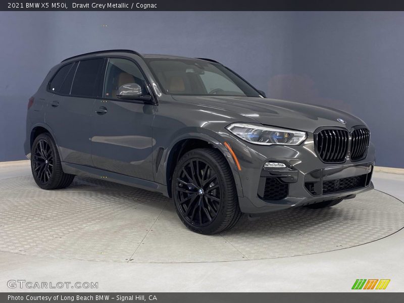 Dravit Grey Metallic / Cognac 2021 BMW X5 M50i