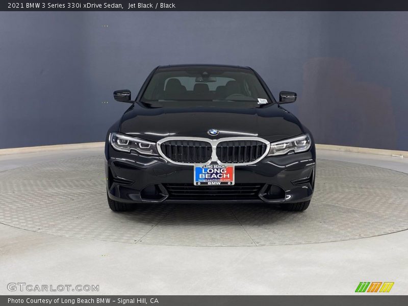 Jet Black / Black 2021 BMW 3 Series 330i xDrive Sedan
