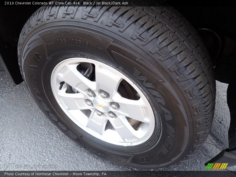 Black / Jet Black/Dark Ash 2019 Chevrolet Colorado WT Crew Cab 4x4