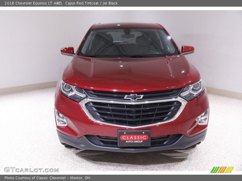 Cajun Red Tintcoat / Jet Black 2018 Chevrolet Equinox LT AWD