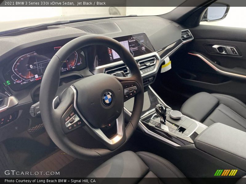 Jet Black / Black 2021 BMW 3 Series 330i xDrive Sedan