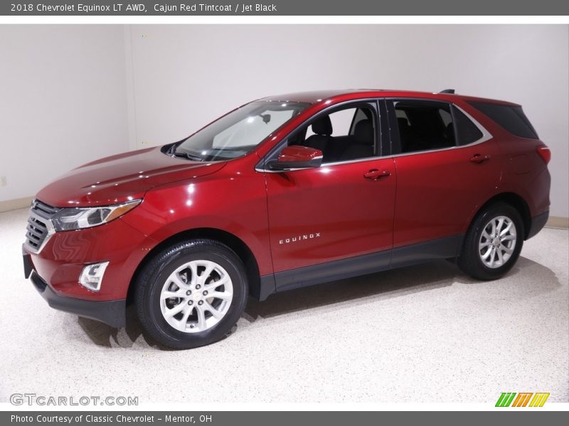 Cajun Red Tintcoat / Jet Black 2018 Chevrolet Equinox LT AWD