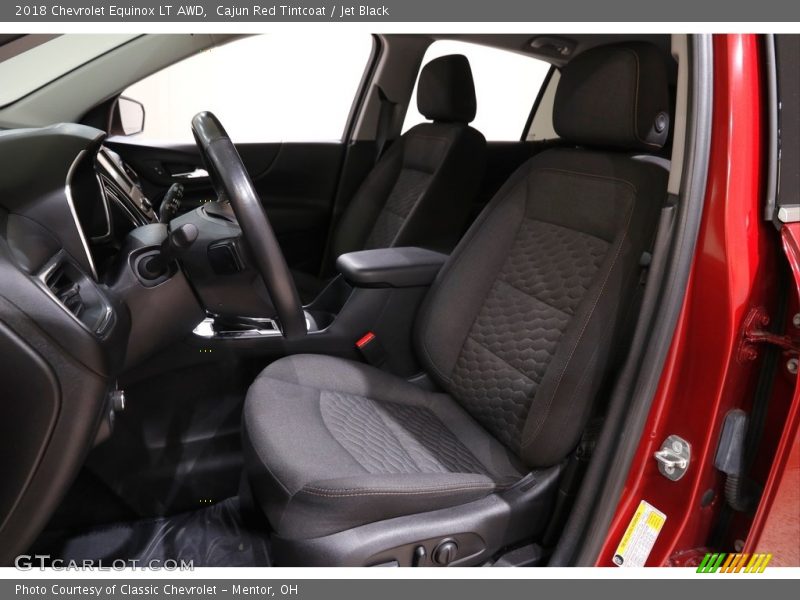 Cajun Red Tintcoat / Jet Black 2018 Chevrolet Equinox LT AWD